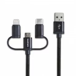 Cable Usb Universel 3 En 1 3m - GOODMANS