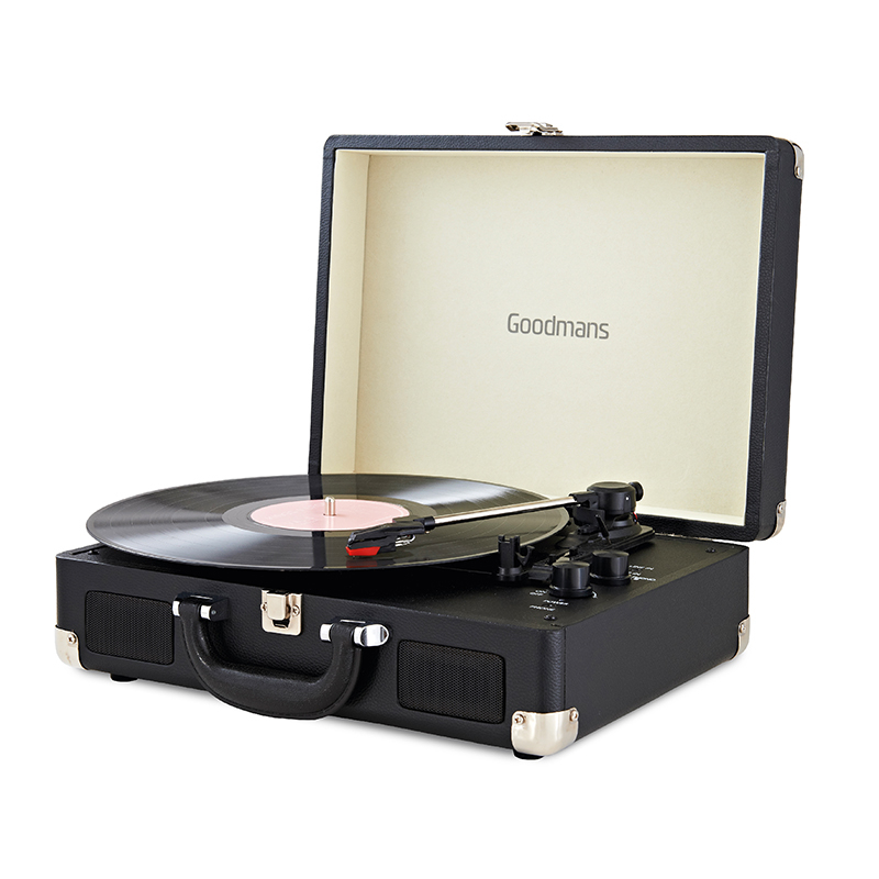 MetalTex Tourne Disque Retro Bluethooth - GOODMANS 4 MetalTex Tourne Disque Retro Bluethooth - GOODMANS – Image 2