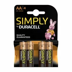 Panasonic Pile Lr06 X4 Simply - Duracell