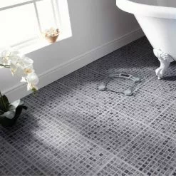 KITCHEN ORGANIZE Dalle Pvc Adhesive Effet Mosaiqu - KINGMANN