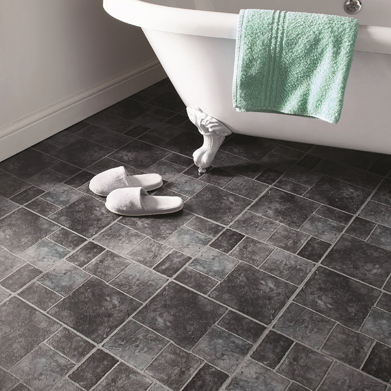 Dalle Pvc Adhesive Effet Pierre - KINGMANN 3 Dalle Pvc Adhesive Effet Pierre - KINGMANN