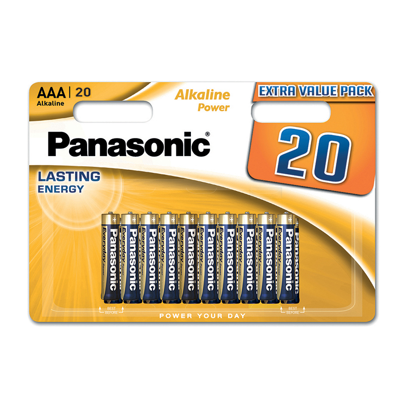 SIGNATURE METALLICS Pile Lr03 Alcaline X20 Power - PANASONIC 3 SIGNATURE METALLICS Pile Lr03 Alcaline X20 Power - PANASONIC