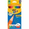 Crayons De Couleur Kids Evolutio - BIC -Cadeaux Soldes Magasin 426704 large default