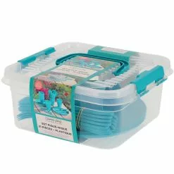 OUTDOOR ADVENTURE Set Pique Nique 21 Pcs En Plasti -Cadeaux Soldes Magasin 445235 2 large default