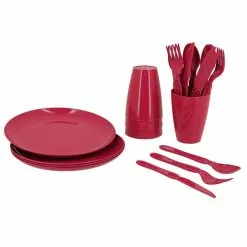 OUTDOOR ADVENTURE Set Pique Nique 21 Pcs En Plasti -Cadeaux Soldes Magasin 445235 4 large default