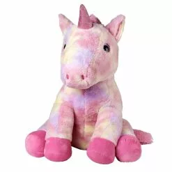 JEUX DE MOMES Peluche Licorne Arc En Ciel
