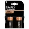 Panasonic Pile Duracell Lr14 Simply C X2 - Duracell -Cadeaux Soldes Magasin 450250 large default