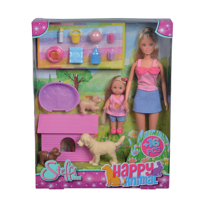 Barbie Poupee Steffi & Son Animal 3 Barbie Poupee Steffi & Son Animal