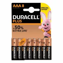 Panasonic Duracell Plus Aaa/lr03x8 - Duracell
