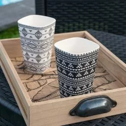 Pattex Pack De 4 Gobelets En Bambou- Pa