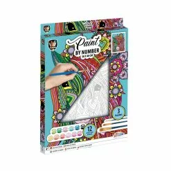 JEUX DE MOMES Peinture Numeros Licorne 30x40cm - GRAFIX