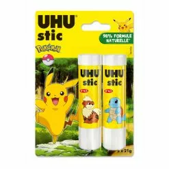 UHU® Sticks De Colle Blancs 21g X2 - UHU