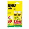 UHU® Sticks De Colle Blancs 8.2g X2 - UHU