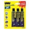 UHU® Tubes Colle Universelle 35ml X3 - UHU -Cadeaux Soldes Magasin 466843 large default