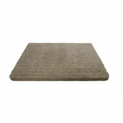 GRAND COUCHAGE Tapis Imitation Fourrure Gris