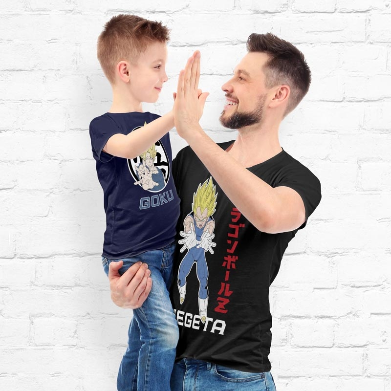 FFR Tshirt Mc Homme Noir Dbz - DRAGON BALL Z 4 FFR Tshirt Mc Homme Noir Dbz - DRAGON BALL Z – Image 2