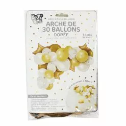 PAT PATROUILLE Arche De 30 Ballons Gold M12