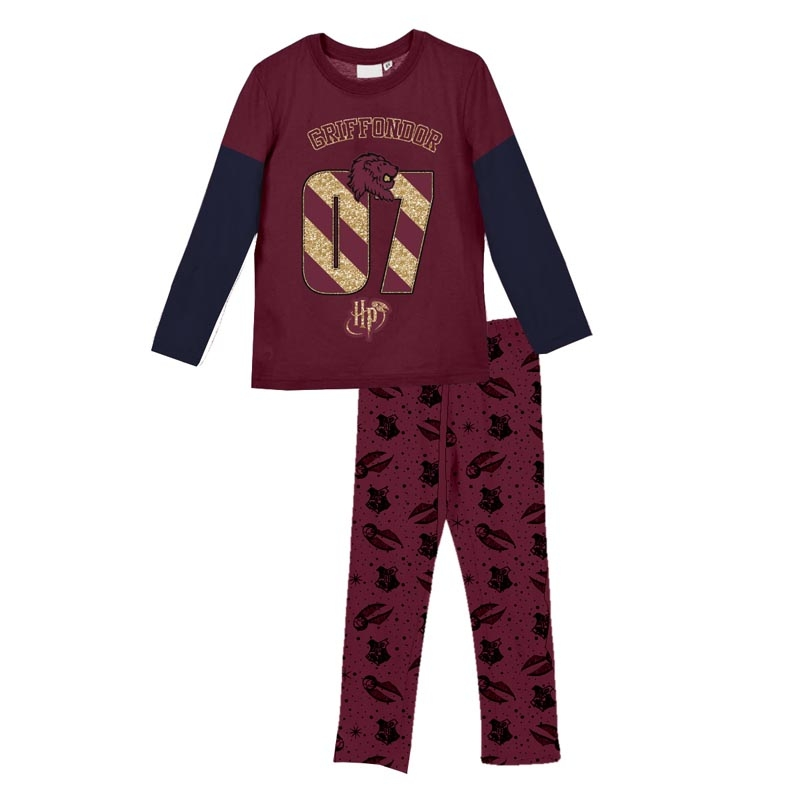 Friends Pyjama Long Aop Fille Harry Pott - HARRY POTTER 3 Friends Pyjama Long Aop Fille Harry Pott - HARRY POTTER