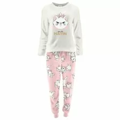 Pyjama Coral Fleece Femme Marie - DISNEY