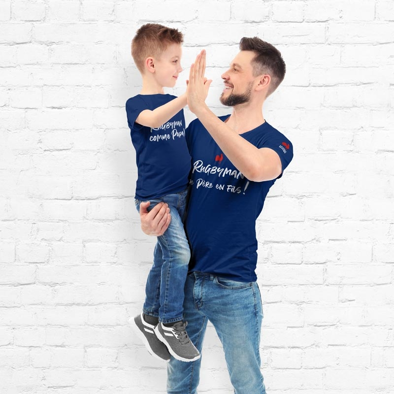 LILO ET STITCH Tshirt Message Pere Garcon Ffr - FFR 4 LILO ET STITCH Tshirt Message Pere Garcon Ffr - FFR – Image 2