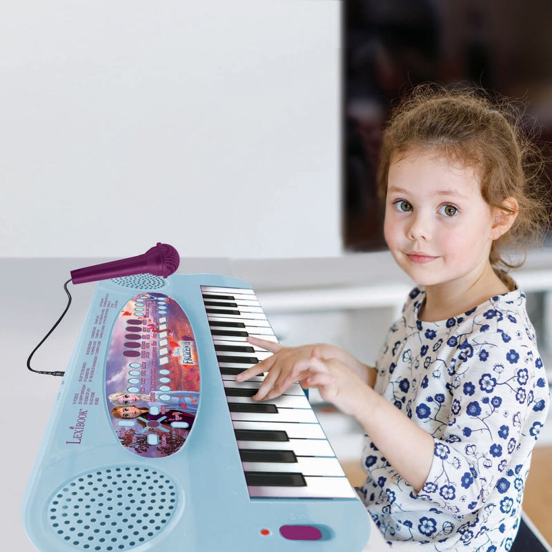 PAT PATROUILLE Clavier Electronique Avec Micro - FROZEN 3 PAT PATROUILLE Clavier Electronique Avec Micro - FROZEN