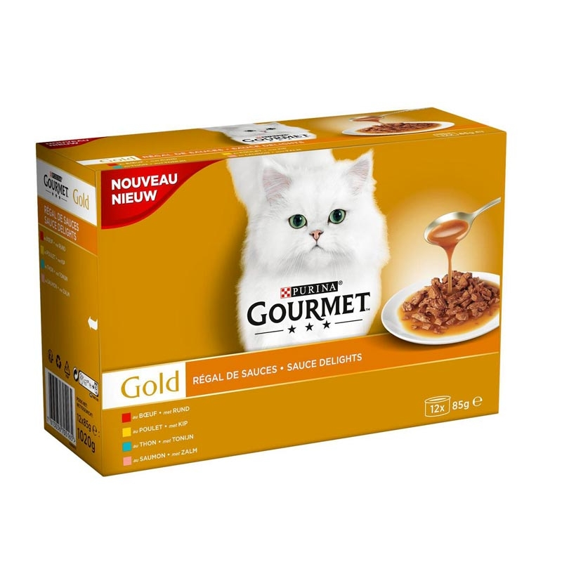 Patee En Sauce Gourmet - PURINA 3 Patee En Sauce Gourmet - PURINA