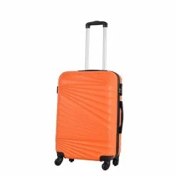 Naf Naf Valise 66 Cm Abs Orange Metalise