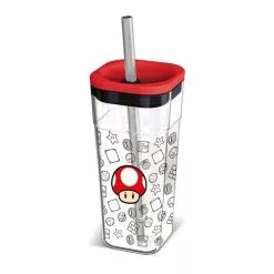 Gobelet Cube Avec Paille Toad - MARIO